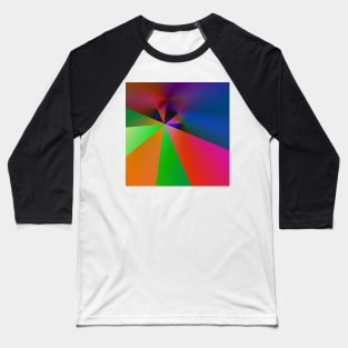 multicolored texture art Baseball T-Shirt